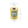 UFI olajszűrő - UFI