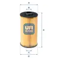UFI olajszűrő - UFI
