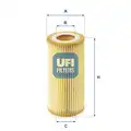 Olajszűrő - UFI