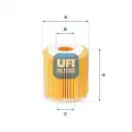 UFI olajszűrő - UFI