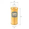 UFI olajszűrő - UFI