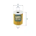 UFI olajszűrő - UFI