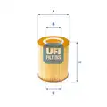 Olajszűrő - UFI