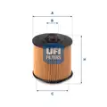 Olajszűrő - UFI