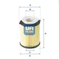 Olajszűrő - UFI