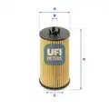 Olajszűrő - UFI