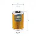 UFI olajszűrő - UFI