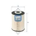 UFI üzemanyagszűrő - UFI