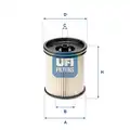 Üzemanyagszűrő - UFI
