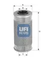 UFI üzemanyagszűrő - UFI