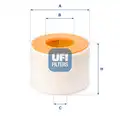 Levegőszűrő - UFI