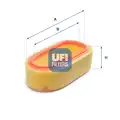 Levegőszűrő - UFI