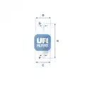 Üzemanyagszűrő - UFI