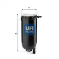 UFI üzemanyagszűrő - UFI