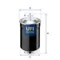 UFI üzemanyagszűrő - UFI
