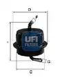 UFI üzemanyagszűrő - UFI