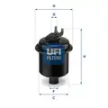 UFI üzemanyagszűrő - UFI
