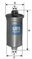 UFI üzemanyagszűrő - UFI