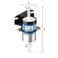 UFI üzemanyagszűrő - UFI