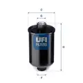 UFI üzemanyagszűrő - UFI
