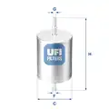 UFI üzemanyagszűrő - UFI