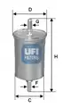 UFI üzemanyagszűrő - UFI