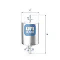 UFI üzemanyagszűrő - UFI