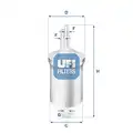 UFI üzemanyagszűrő - UFI