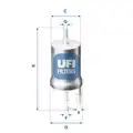 Üzemanyagszűrő - UFI