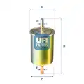 UFI üzemanyagszűrő - UFI