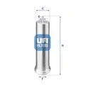 UFI üzemanyagszűrő - UFI