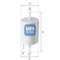 Üzemanyagszűrő - UFI