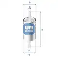 Üzemanyagszűrő - UFI