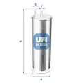 Üzemanyagszűrő benzin - UFI