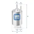 Üzemanyagszűrő - UFI
