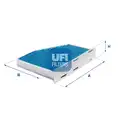 Szűrő, Utastér Levegő - UFI
