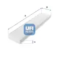 Pollenszűrő - UFI