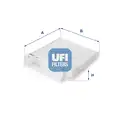 Pollenszűrő - UFI
