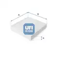 Pollenszűrő - UFI
