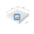 Pollenszűrő - UFI