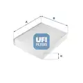 Pollenszűrő - UFI