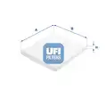 Pollenszűrő - UFI