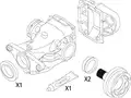 ZESTAW USZCZ.DYFERENCJAL BMW 3 00-05 - Corteco