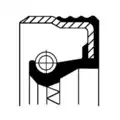 Szimmering, differenciálmű - Corteco