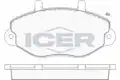 FÉKBETÉT /E/ TRANSIT 92-,150,190L 91- - Icer