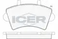 FÉKBETÉT /E/NISSAN INTERSTAR 3.5 01- - Icer