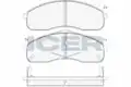 FÉKBETÉT /E/ KIA CARNIVAL II 03- - Icer