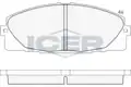FÉKBETÉT /E/ TOYOTA HIACE 2.7VVTI 05- - Icer