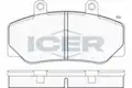 FÉKBETÉT /E/ VOLVO 760 84-88 - Icer