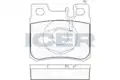 FÉKBETÉT /H/DB 190,2.5I 89-94 - Icer